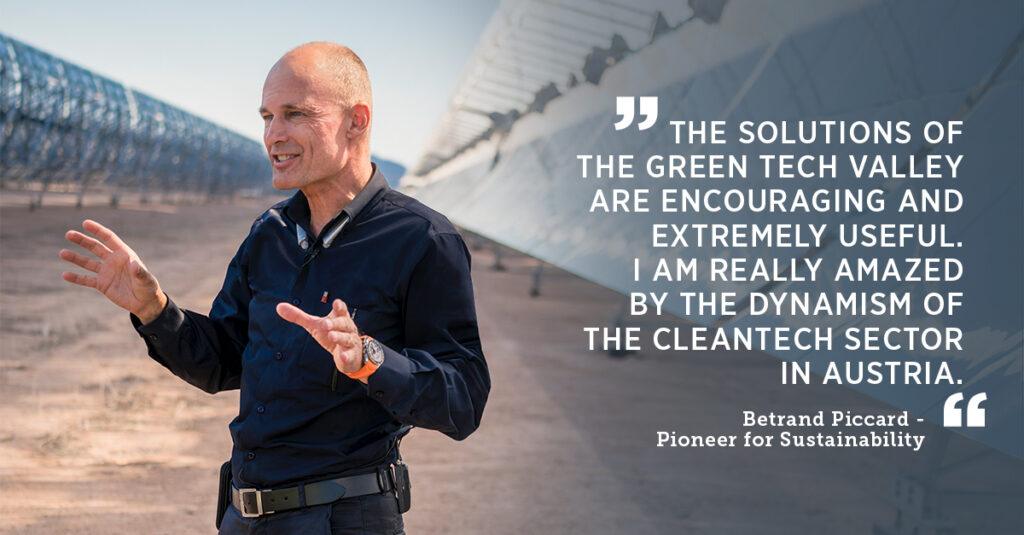 Bertrand Piccard über das Green Tech Valley