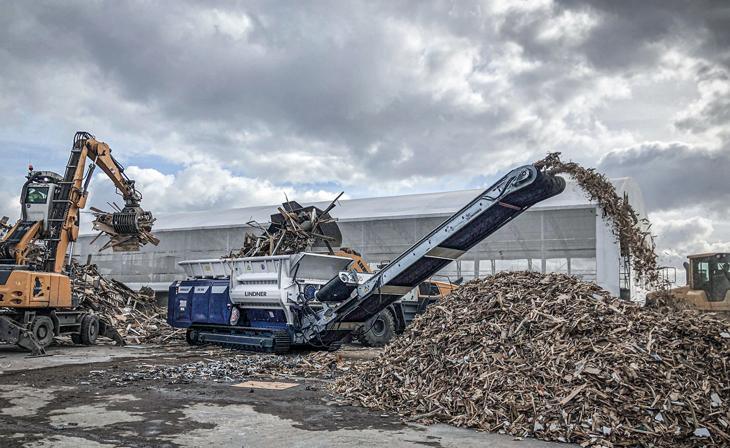 Schredder Armada, Lindner-Recyclingtech