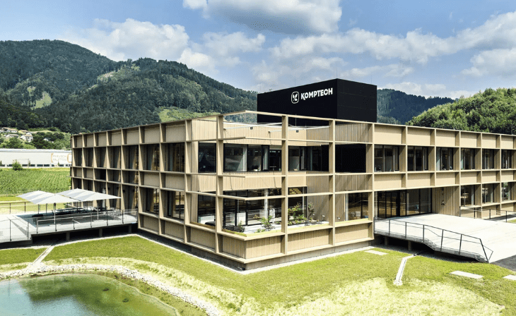 Das neue Komptech-Headquarter umfasst 3.500 Quadratmeter. -c- Komptech