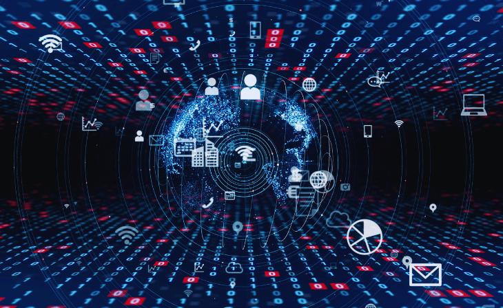 Mit der neuen Förderaktion unterstützt die Wirtschaftsagentur Burgenland burgenländische Unternehmen bei ihren Digitalisierungsprojekten. -c- Canva.com