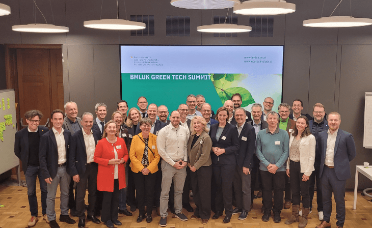 BMLUK Green Tech Summit mit starken Vorschlägen für die Branche
