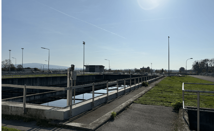 Ein Teil der Untersuchungen fand an der Kläranlage Wiener Neustadt statt. Bildquelle: Beutle - TU Graz
