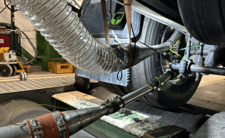 Messungen an den Rollenprüfständen der TU Graz © ITnA/TU Graz