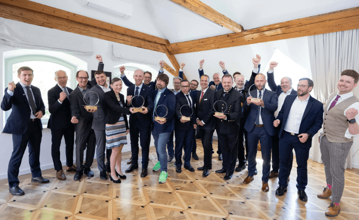 Die Preisträger:innen des Innovationspreises 2026 (c) SFG