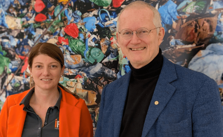 Roland Pomberger „Österreicher des Jahres“ (Kategorie Forschung) im Interview mit Julia Redtensteiner (IFE Aufbereitungstechnik)© IFE Aufbereitungstechnik GmbH