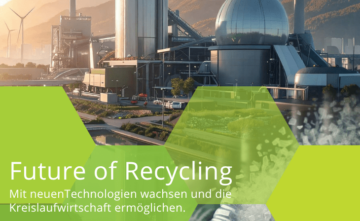 Titelbild der Broschüre: Green Tech Valley Radar: Future of Recycling (c) Green Tech Valley