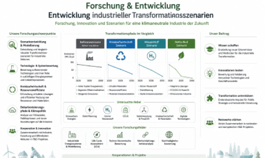 Entwicklung industrieller Transformationsszenarien